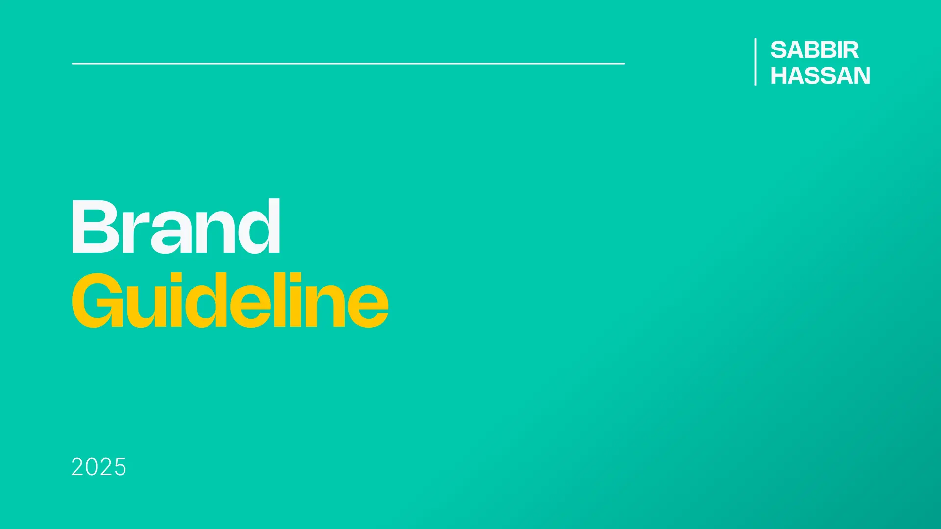 Cover of GenXSolution's brand guideline