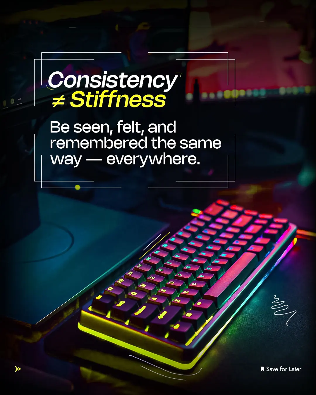 Consistency ≠ stiffness