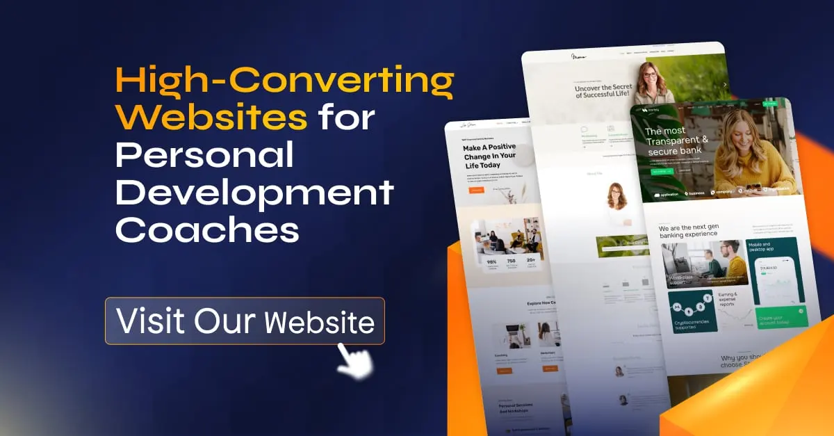 Saiman Sakib's Featured card: high-converting websites for personal development coaches
