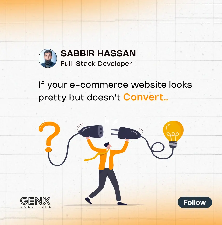 GenXSolution one-pager: pretty but doesn't convert