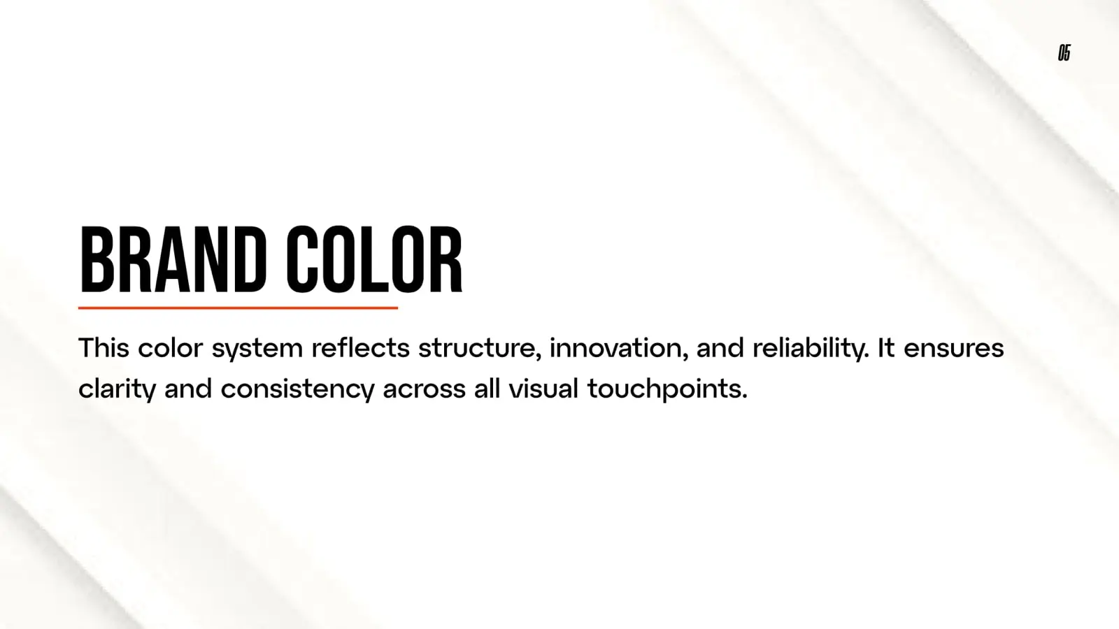 Ayman Tamim brand guideline, page 5: Brand colour