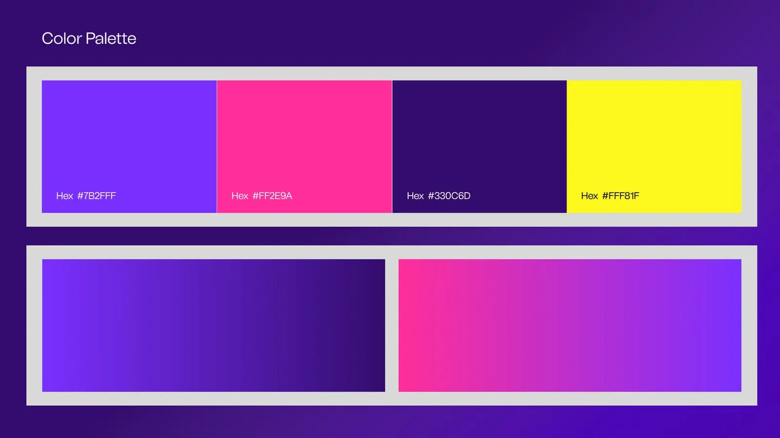 Muhtasim Seyan brand guideline, page 4: Colour palette