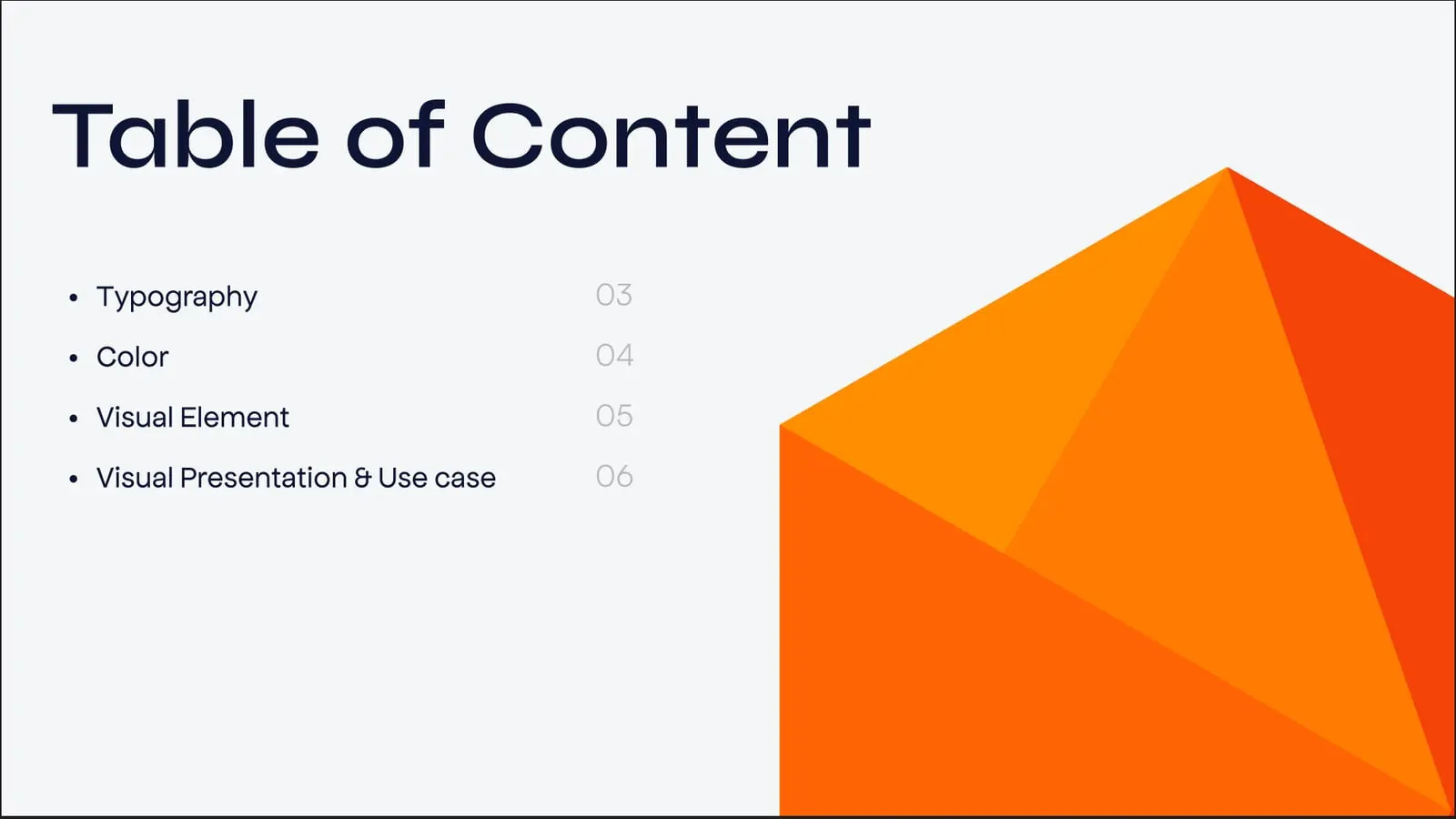 Saiman Hossain Sakib brand guideline, page 2: Contents