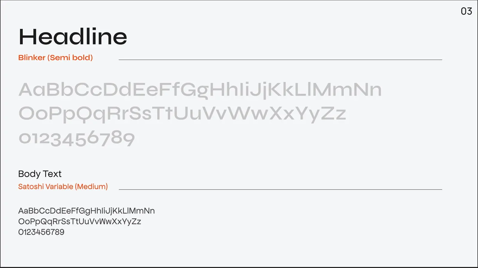 Saiman Hossain Sakib brand guideline, page 3: Typography