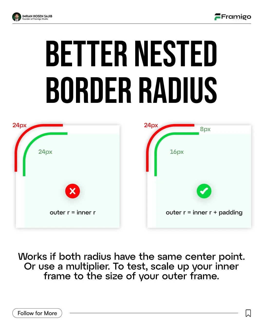 Framigo post: Better nested border radius